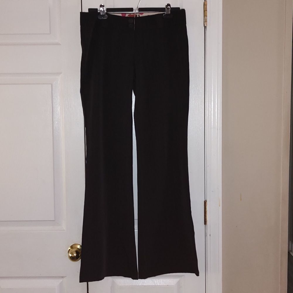 K.Mode  black wide leg dress pants  Sz 5 Juniors